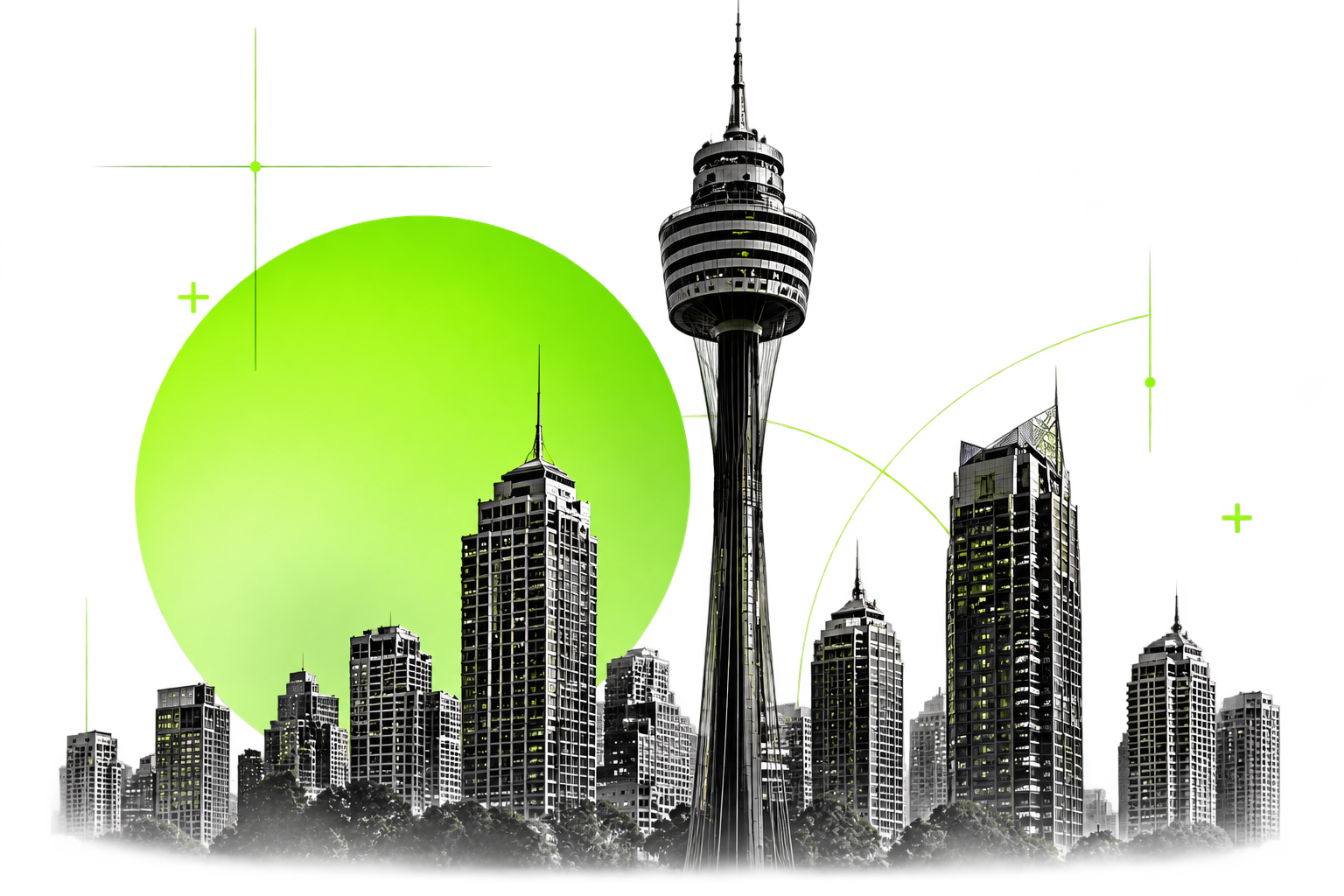 Sydney Tower artwork